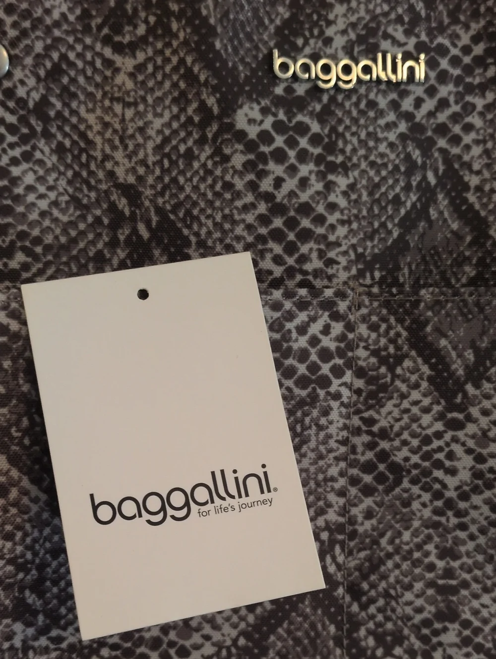 Baggallini Snake-Print The Only Bag